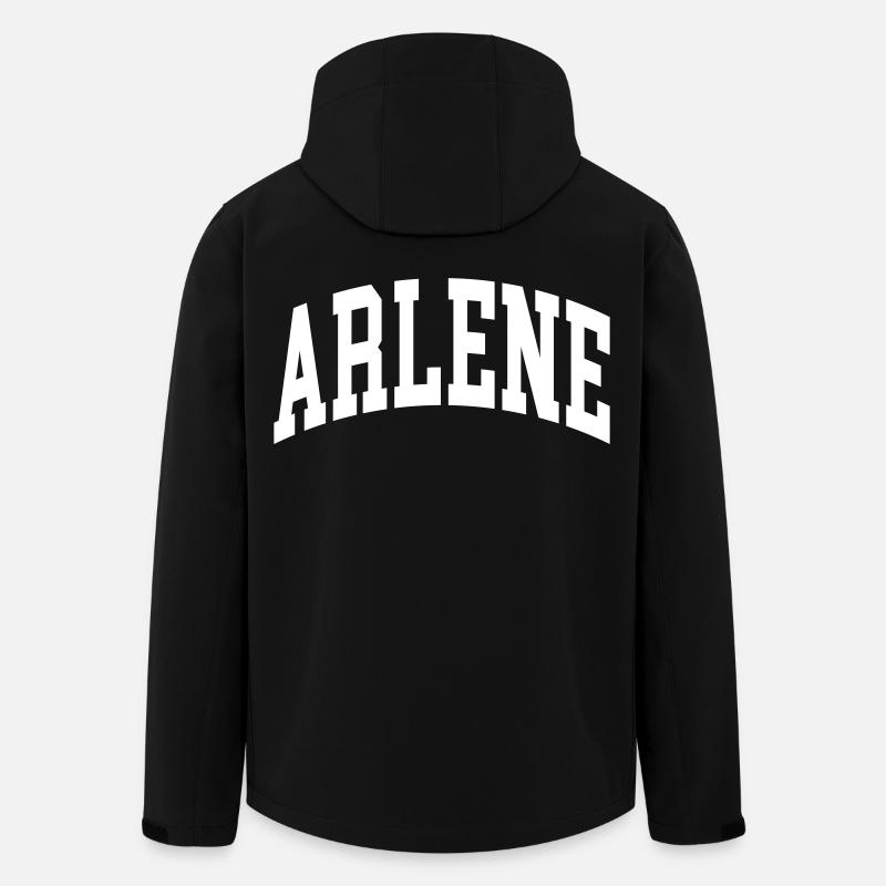 Arlene - Men’s Recycled Softshell Jacket by Stanley/Stella - black