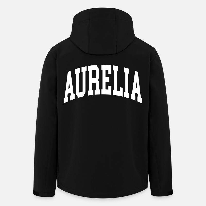 Aurelia - Recycelte Männer Softshell-Jacke von Stanley/Stella - Schwarz