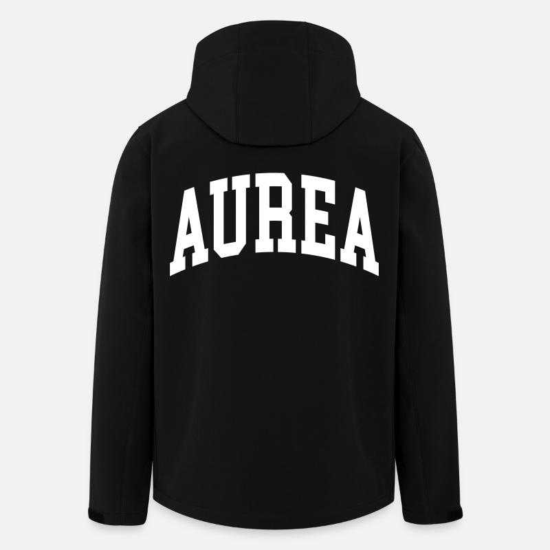 Aurea - Veste softshell homme en polyester recyclé Stanley/Stella - noir