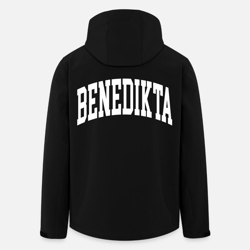 Benedikta - Men’s Recycled Softshell Jacket by Stanley/Stella - black