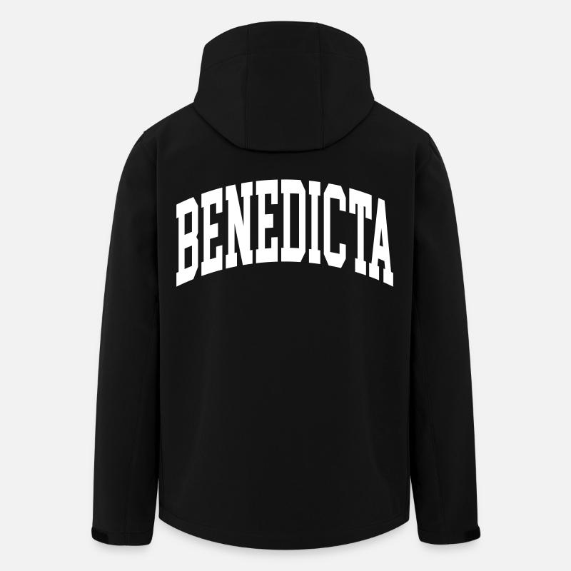 Benedicta - Veste softshell homme en polyester recyclé Stanley/Stella - noir