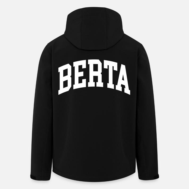 Berta - Men’s Recycled Softshell Jacket by Stanley/Stella - black