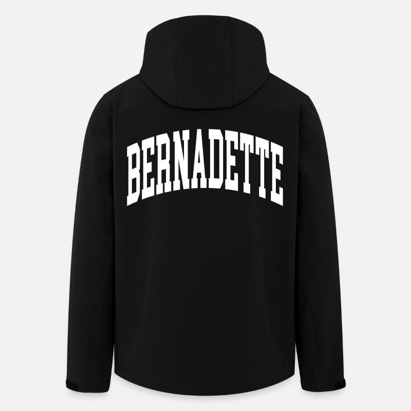 Bernadette - Recycelte Männer Softshell-Jacke von Stanley/Stella - Schwarz