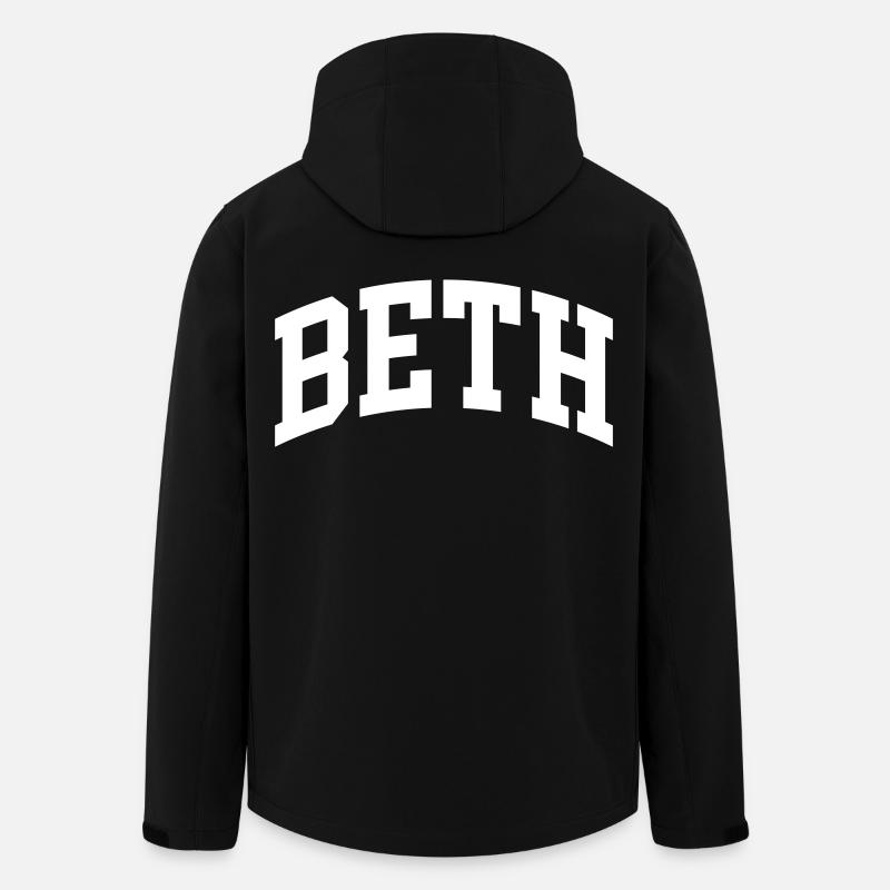 Beth - Men’s Recycled Softshell Jacket by Stanley/Stella - black