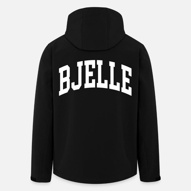 Bjelle - Men’s Recycled Softshell Jacket by Stanley/Stella - black