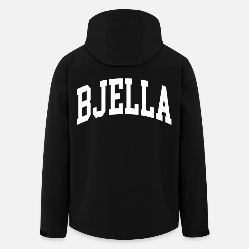 Bjella - Men’s Recycled Softshell Jacket by Stanley/Stella - black