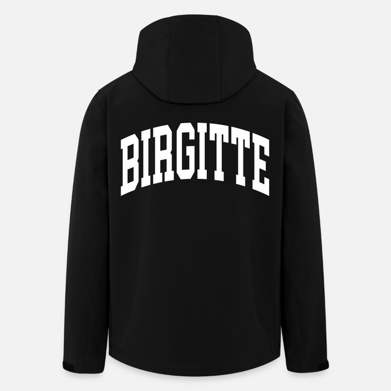 Birgitte - Veste softshell homme en polyester recyclé Stanley/Stella - noir