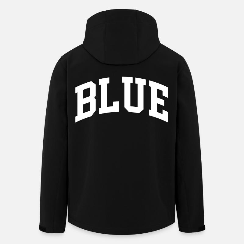 Blue - Recycelte Männer Softshell-Jacke von Stanley/Stella - Schwarz