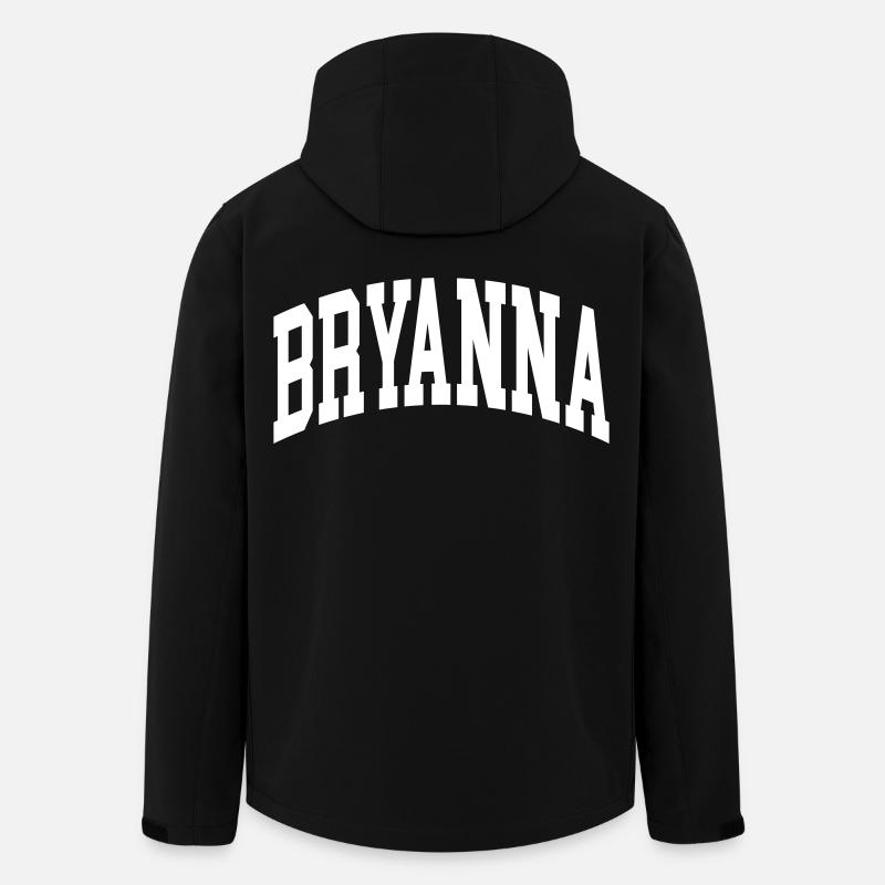 Bryanna - Recycelte Männer Softshell-Jacke von Stanley/Stella - Schwarz