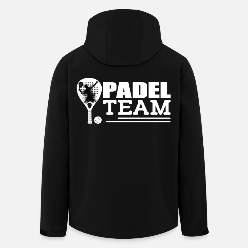 Padel - Men’s Recycled Softshell Jacket by Stanley/Stella - black
