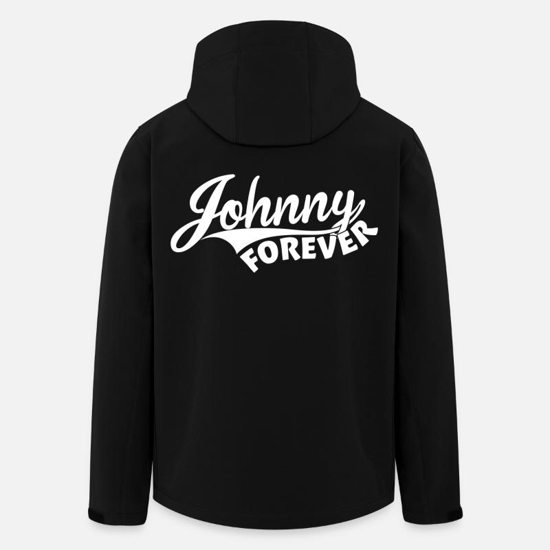 Johnny Forever - Veste softshell homme en polyester recyclé Stanley/Stella - noir