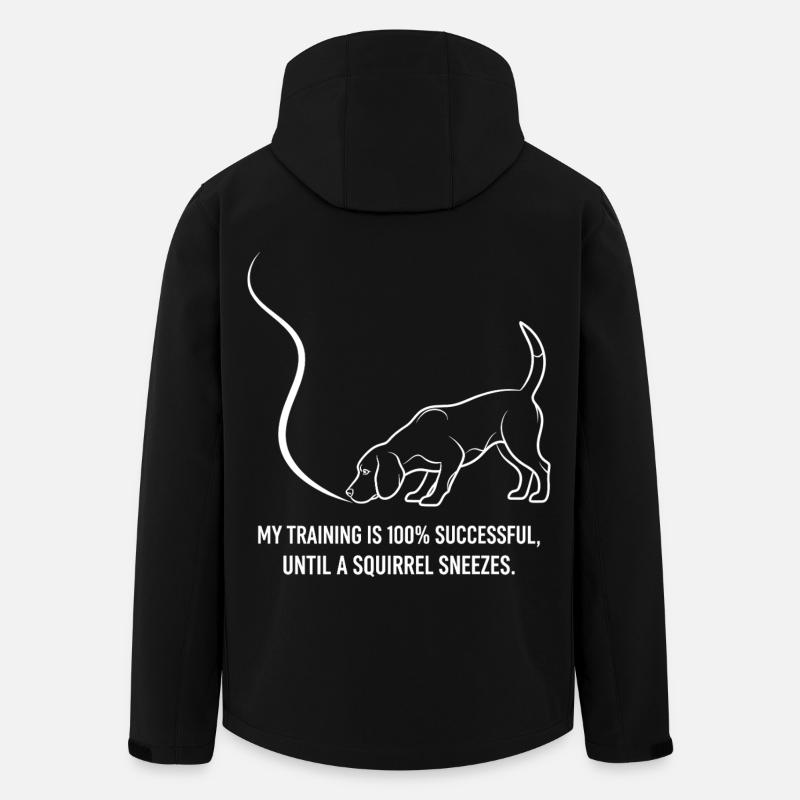 S’entraîner jusqu’à l’éternuement - Veste softshell homme en polyester recyclé Stanley/Stella - noir
