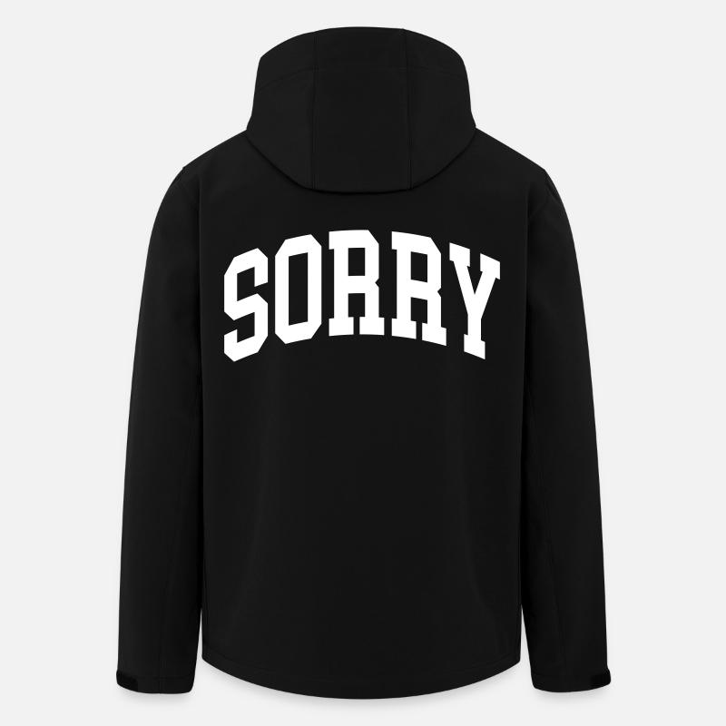 Sorry - Recycelte Männer Softshell-Jacke von Stanley/Stella - Schwarz