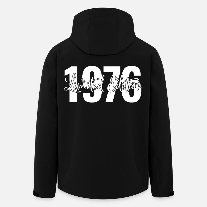 Limited edition 1976 - Recycelte Männer Softshell-Jacke von Stanley/Stella - Schwarz