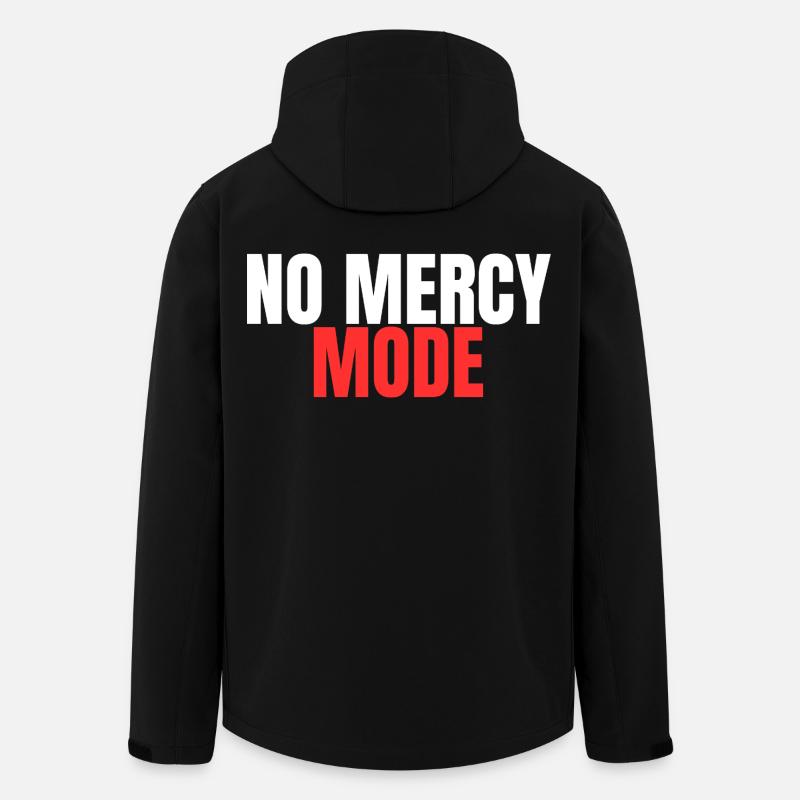 NO MERCY MODE – Gym Motivation Shirt - Recycelte Männer Softshell-Jacke von Stanley/Stella - Schwarz