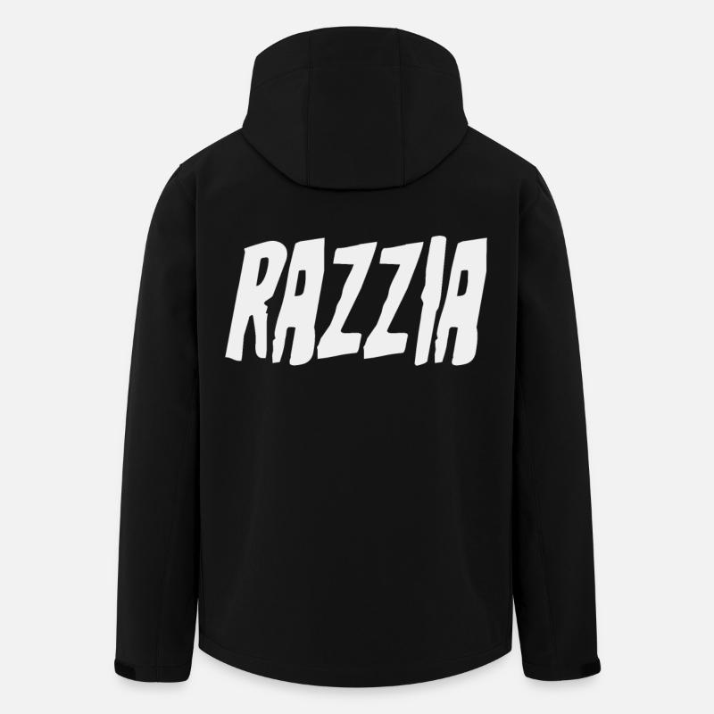 Opération et contrôle Raid - Veste softshell homme en polyester recyclé Stanley/Stella - noir