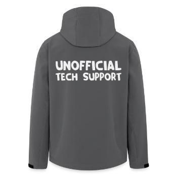 Assistance technique non officielle - Veste softshell homme en polyester recyclé Stanley/Stella - noir - Dos - AI Model Male 185 light (185cm)