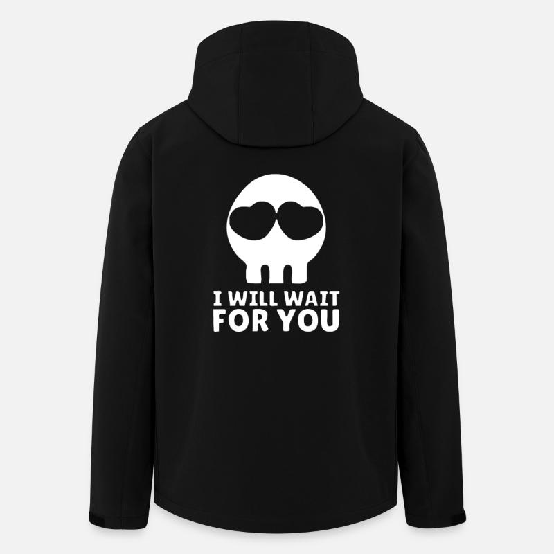 La mort vous attend - Veste softshell homme en polyester recyclé Stanley/Stella - noir