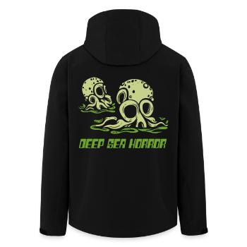 Tentacules d’horreur en haute mer - Veste softshell homme en polyester recyclé Stanley/Stella - noir - Dos - AI Model Male 185 light (185cm)