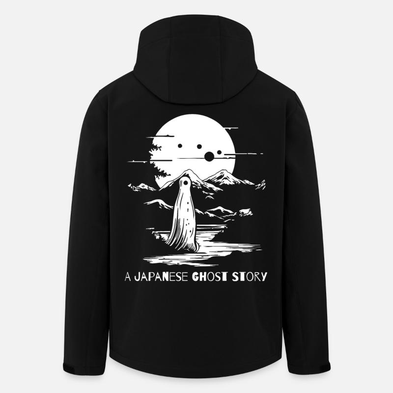 A Japanese Ghost Story - Men’s Recycled Softshell Jacket by Stanley/Stella - black