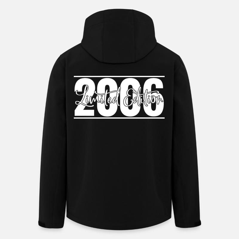 Limited Edition 2006 - Recycelte Männer Softshell-Jacke von Stanley/Stella - Schwarz