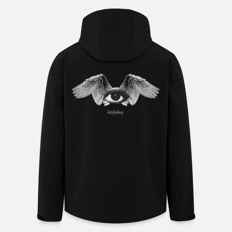 Hab keine Angst - Recycelte Männer Softshell-Jacke von Stanley/Stella - Schwarz