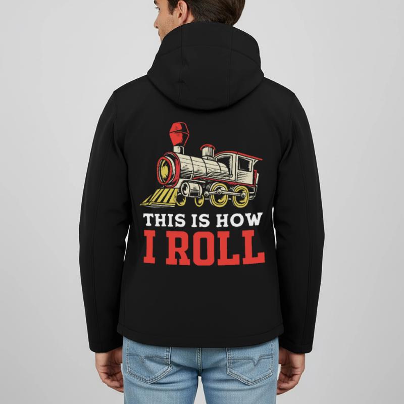 Model Railway Model Making Model Maker Men’s Recycled Softshell Jacket by Stanley/Stella