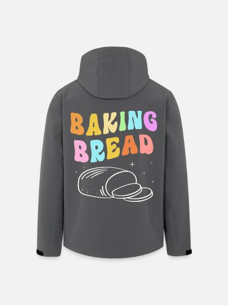 Baker Baker Baking - Men’s Recycled Softshell Jacket by Stanley/Stella - black