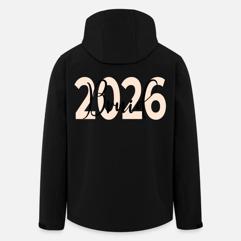 Bruiloft Bruid 2026 - Recycelte Männer Softshell-Jacke von Stanley/Stella - Schwarz