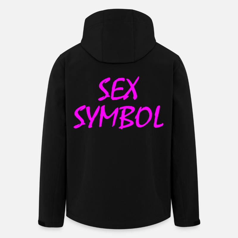 Sex symbol - Recycelte Männer Softshell-Jacke von Stanley/Stella - Schwarz