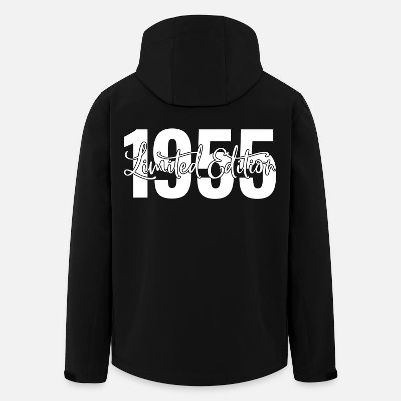 Limited Edition 1955 - Men’s Recycled Softshell Jacket by Stanley/Stella - black