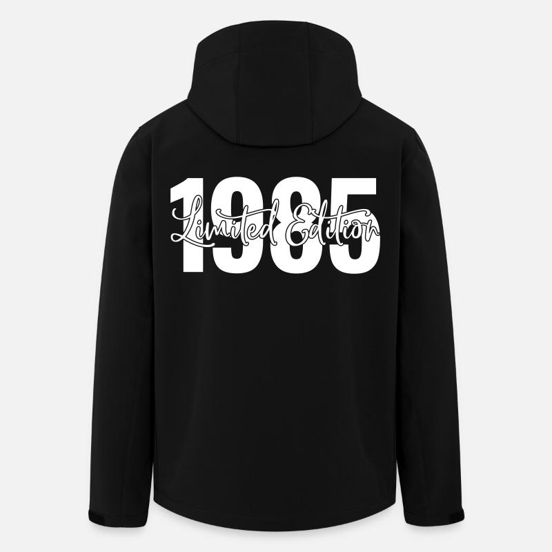 Edition limitée 1985 - Veste softshell homme en polyester recyclé Stanley/Stella - noir