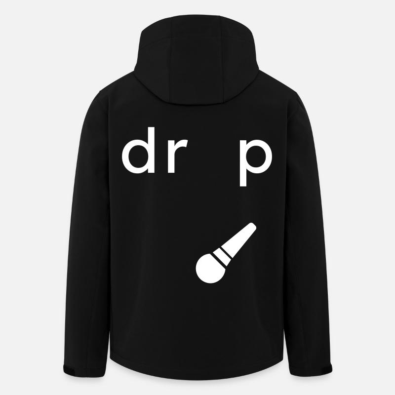 Lâchez le microphone - Veste softshell homme en polyester recyclé Stanley/Stella - noir