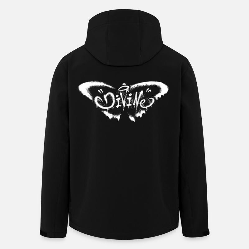 Papillon Grunge – Transformation Mystique - Veste softshell homme en polyester recyclé Stanley/Stella - noir