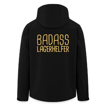 Camp Helper Badass - Veste softshell homme en polyester recyclé Stanley/Stella - noir - Dos - AI Model Male 185 light (185cm)