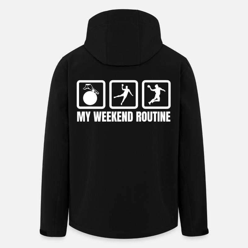 My weekend routine - Men’s Recycled Softshell Jacket by Stanley/Stella - black