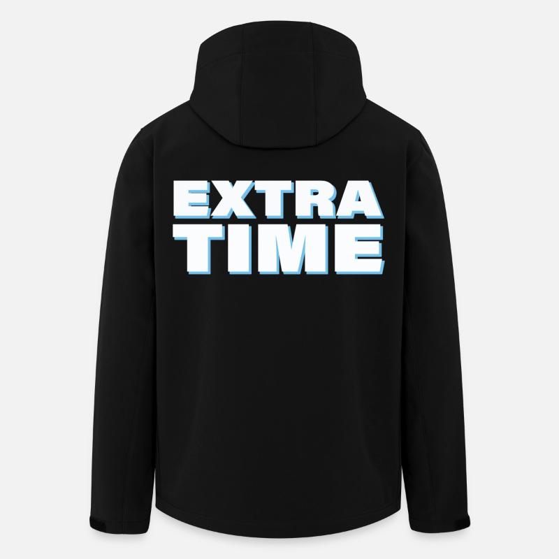 EXTRA TIME - Recycelte Männer Softshell-Jacke von Stanley/Stella - Schwarz