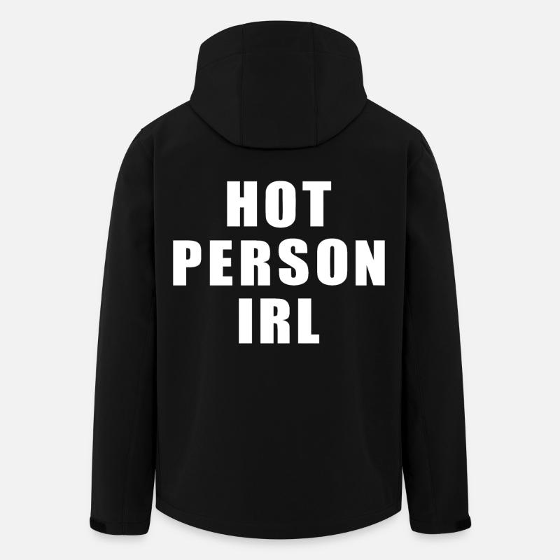 Hot person irl - Men’s Recycled Softshell Jacket by Stanley/Stella - black