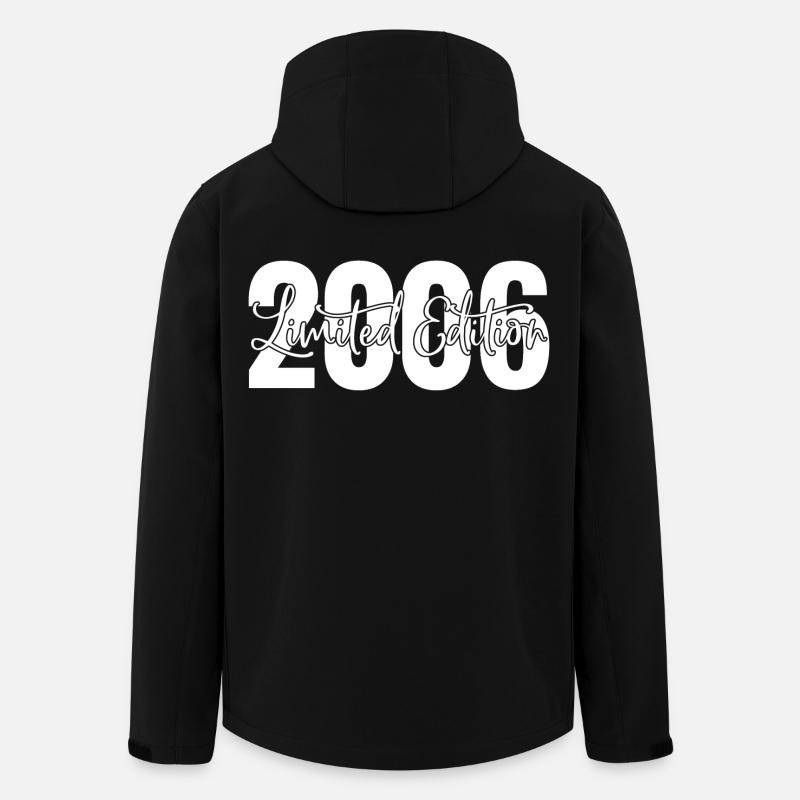 Edition limitée 2006 - Veste softshell homme en polyester recyclé Stanley/Stella - noir