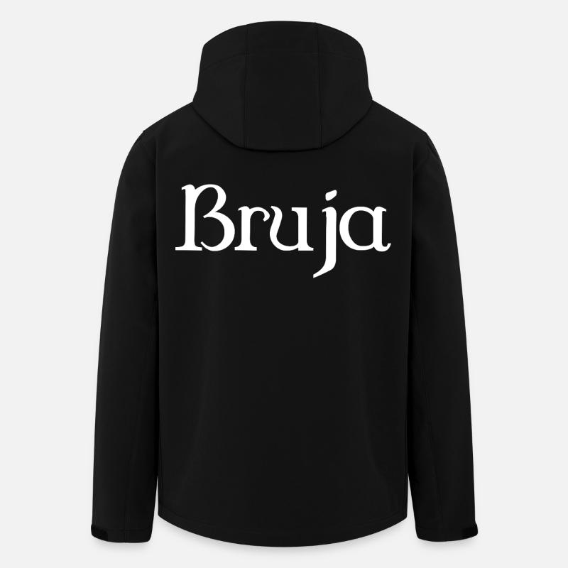 Bruja Sorcière Halloween - Veste softshell homme en polyester recyclé Stanley/Stella - noir