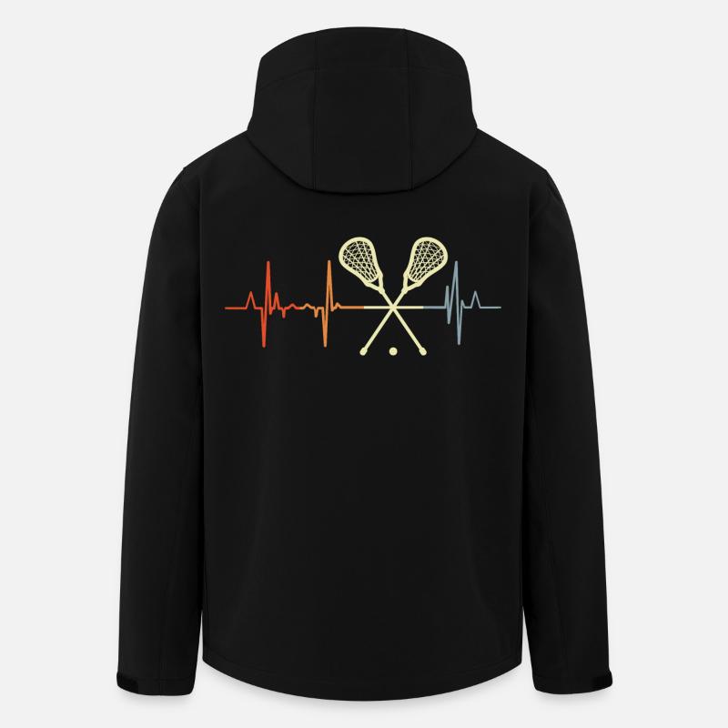 Palpitations de crosse - Veste softshell homme en polyester recyclé Stanley/Stella - noir