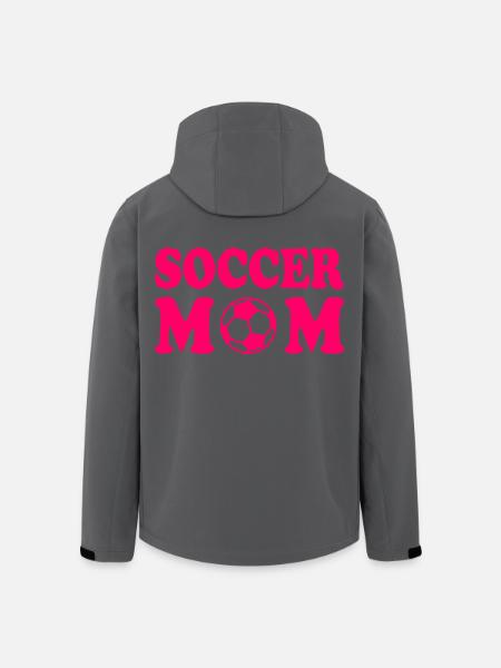 Soccer mom - Men’s Recycled Softshell Jacket by Stanley/Stella - black