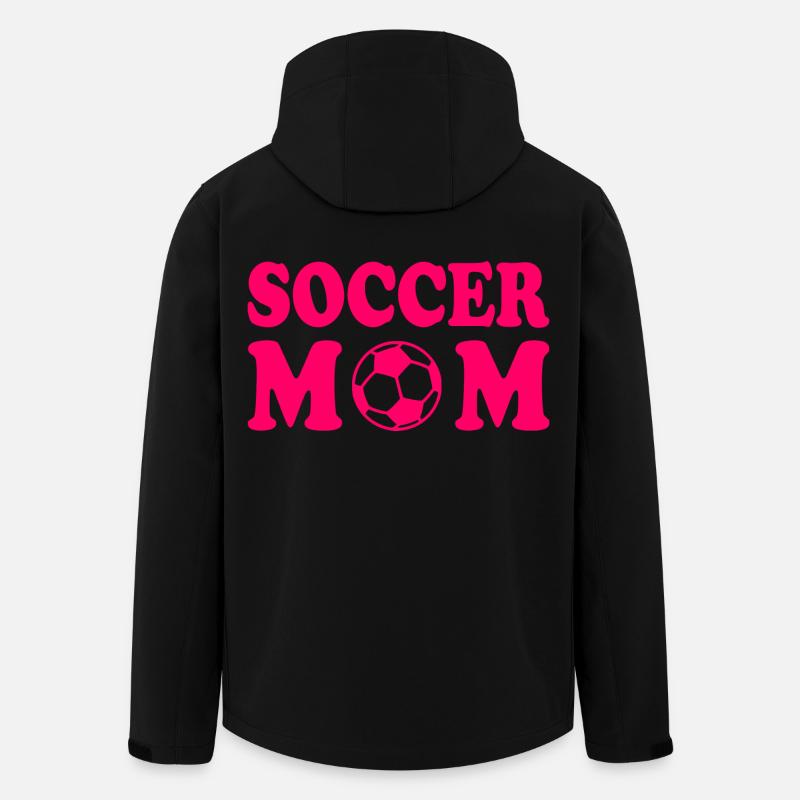 Soccer mom - Men’s Recycled Softshell Jacket by Stanley/Stella - black