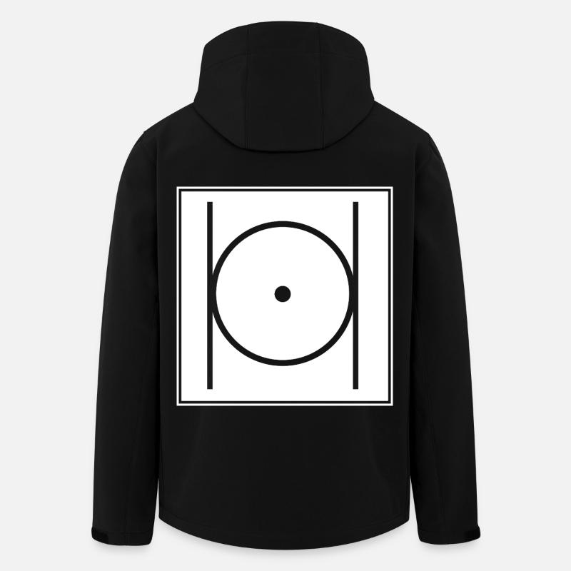 Illuminati maçonniques - Veste softshell homme en polyester recyclé Stanley/Stella - noir