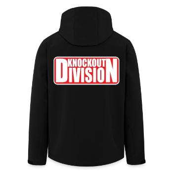 Knockout_Division_MMA_Mixed Arts martiaux - Veste softshell homme en polyester recyclé Stanley/Stella - noir - Dos - AI Model Male 185 light (185cm)