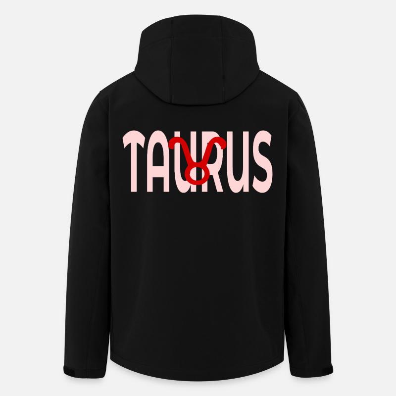 Birthday Taurus April May - Men’s Recycled Softshell Jacket by Stanley/Stella - black