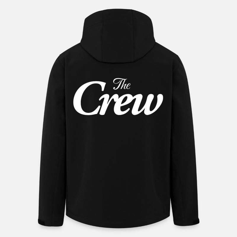the crew - Men’s Recycled Softshell Jacket by Stanley/Stella - black