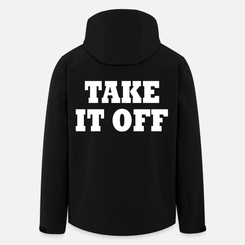 Take it off - Veste softshell homme en polyester recyclé Stanley/Stella - noir