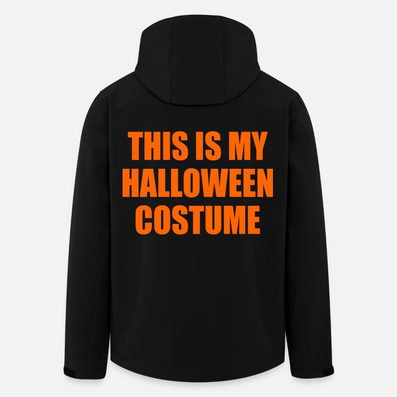 this is my halloween costume - Recycelte Männer Softshell-Jacke von Stanley/Stella - Schwarz