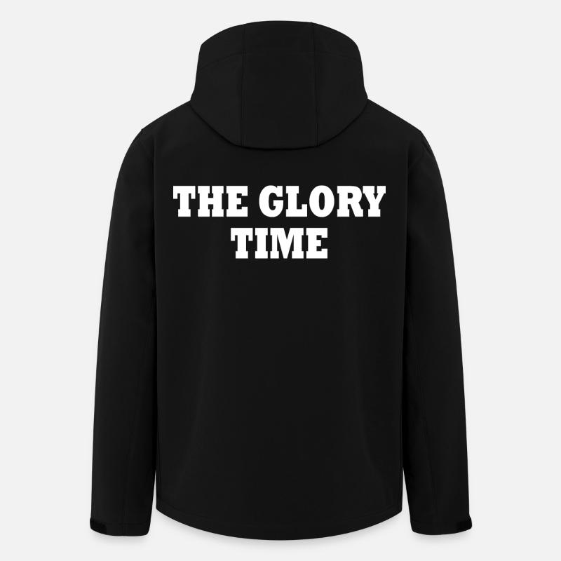 The glory time - Men’s Recycled Softshell Jacket by Stanley/Stella - black